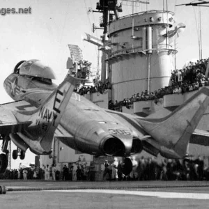 HMS Eagle deck landings