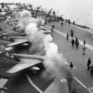 HMS Eagle late 50's