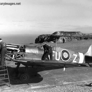 Servicing a Spitfire Mk VB