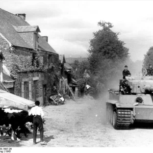 Panzer VI, Tiger I in France