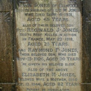 JONES, Reginald John Blance