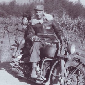 Harley Davidson WLA - China WW2