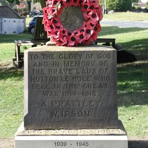 Hutton-le-Hole War Memorial Yorkshire