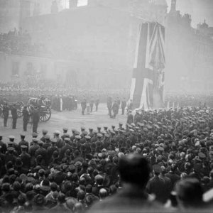 Cenotaph London - unveiling 1920