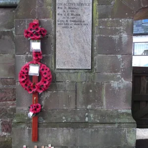 Cheddleton, Staffordshire Fallen Post WW2