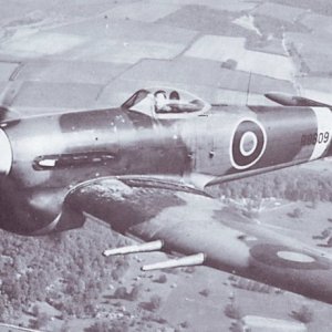 Hawker Typhoon Fighter Bomber