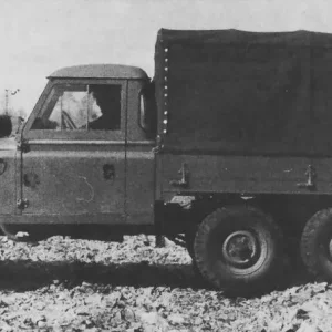 six wheeled landrover