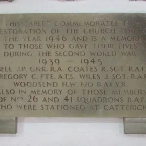 Catterick St Anne WW2 War Memorial