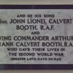 Booth Arthur Frank Calvert