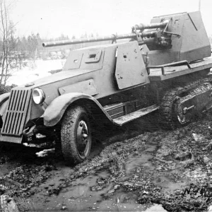 Russian ZiS-41 halftrack