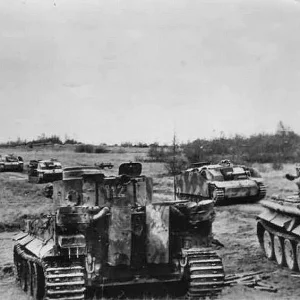 German Tigers and Stugs