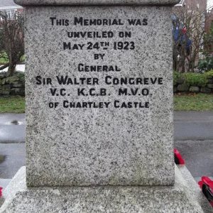 Weston War Memorial, Staffordshire