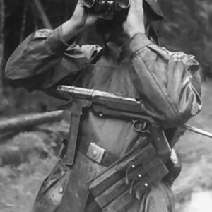 German soldier Binoculars WW2