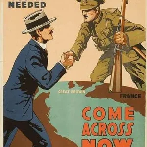 1917 British poster by Lloyd Myers