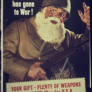 Santa Claus has gone to war
