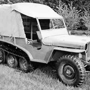 Half Tracked Jeep