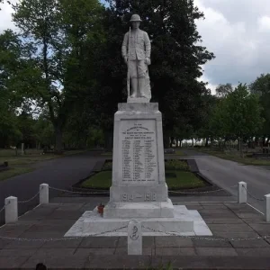 Sutton in Ashfield W.W.1. War Memorial, Nottinghamshire