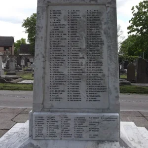 Sutton in Ashfield W.W.1. War Memorial, Nottinghamshire