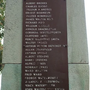 GREENGATES WAR MEMORIAL, YORKSHIRE