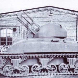 Sherman "Skink" Quad 20mm AA Tank