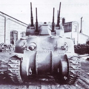 Sherman "Skink" Quad 20mm AA Tank