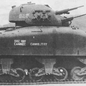 Sherman "Skink" Quad 20mm AA Tank