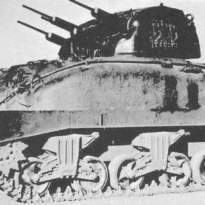 Sherman "Skink" Quad 20mm AA Tank