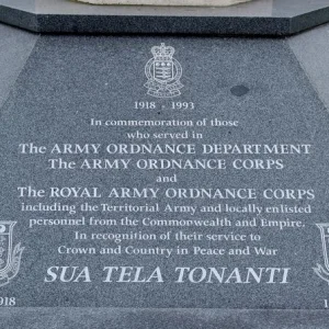 Royal Logistics Corps Memorial (1896 - 1993)