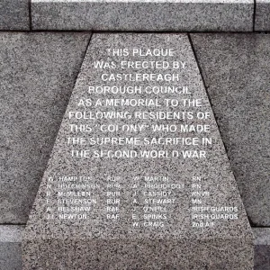 Cregagh War Memorial, Castlereagh, South Belfast