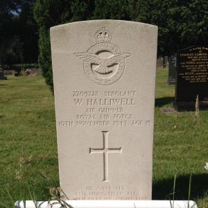 Sergeant 2209228 W Halliwell