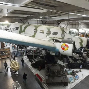 Ju 52 in military camouflage Sinsheim