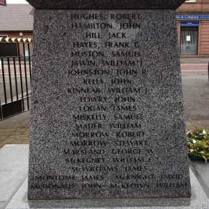 Woodstock War Memorial, Belfast.