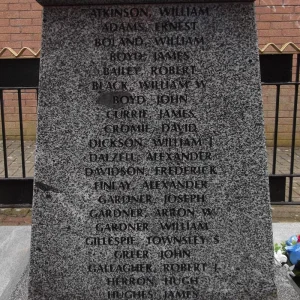 Woodstock War Memorial, Belfast.