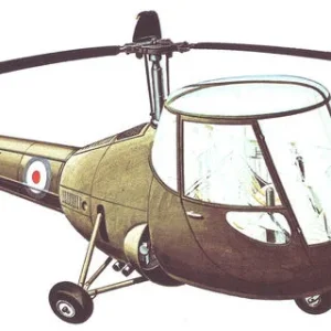 Saunders Roe Skeeter helicopter