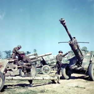 British Troops Capture Guns