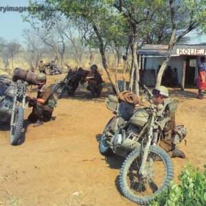 South African Defence Force scramblers