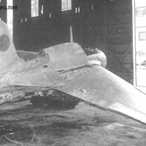 Japanese J8M1 Shusui  test flight