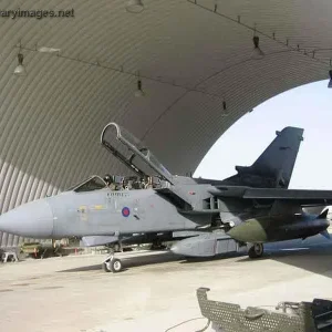 GR4 Tornado fitted with RAPTOR Recce Pod