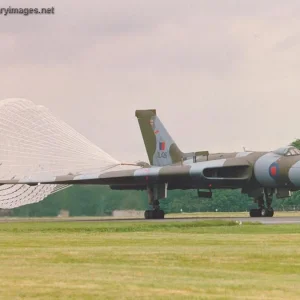 Vulcan Bomber Landing in 1988