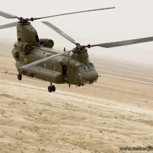 RAF Chinook on Ops