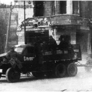 GMC truck and Zis-3