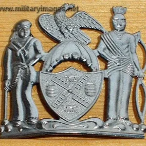 Soldier & Indian Hat Badge