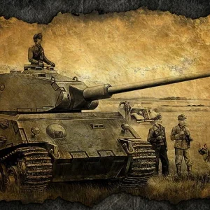 Panzerkampfwagen VIB Tiger II art