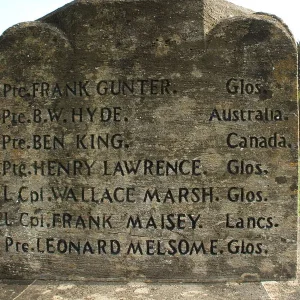 Amberley War Memorial, Gloucestershire