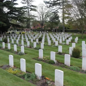 The Fallen in Stratford on Avon Cemetery