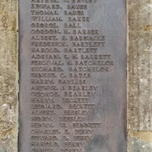 Stratford-on-Avon, W.W.1., War Memorial