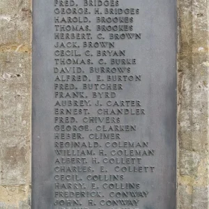 Stratford-on-Avon, W.W.1., War Memorial