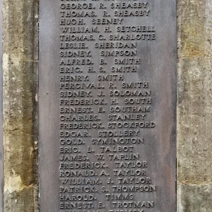 Stratford-on-Avon, W.W.1., War Memorial