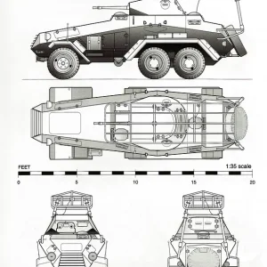 Schwerer Panzerspahwagen (FU) (Sd.Kfz.231) 6 Wheeled