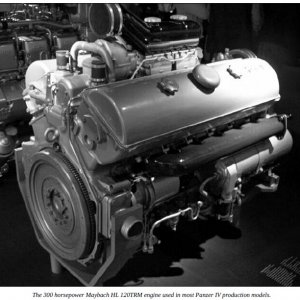 Maybach HL 120TRM tank engine